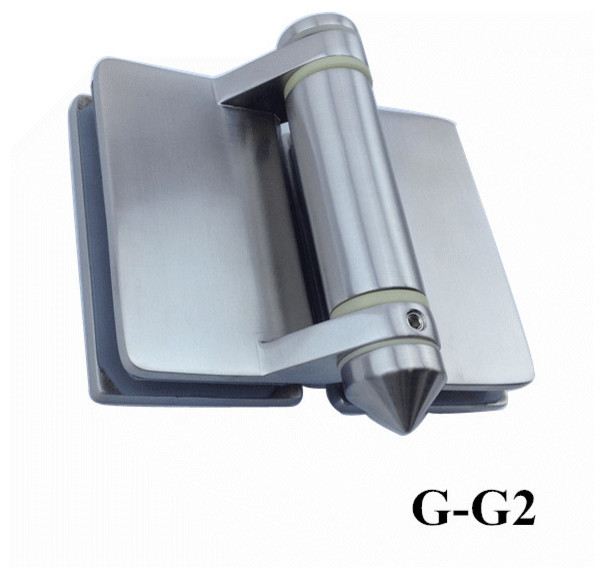 Pool fence gate spring hinge