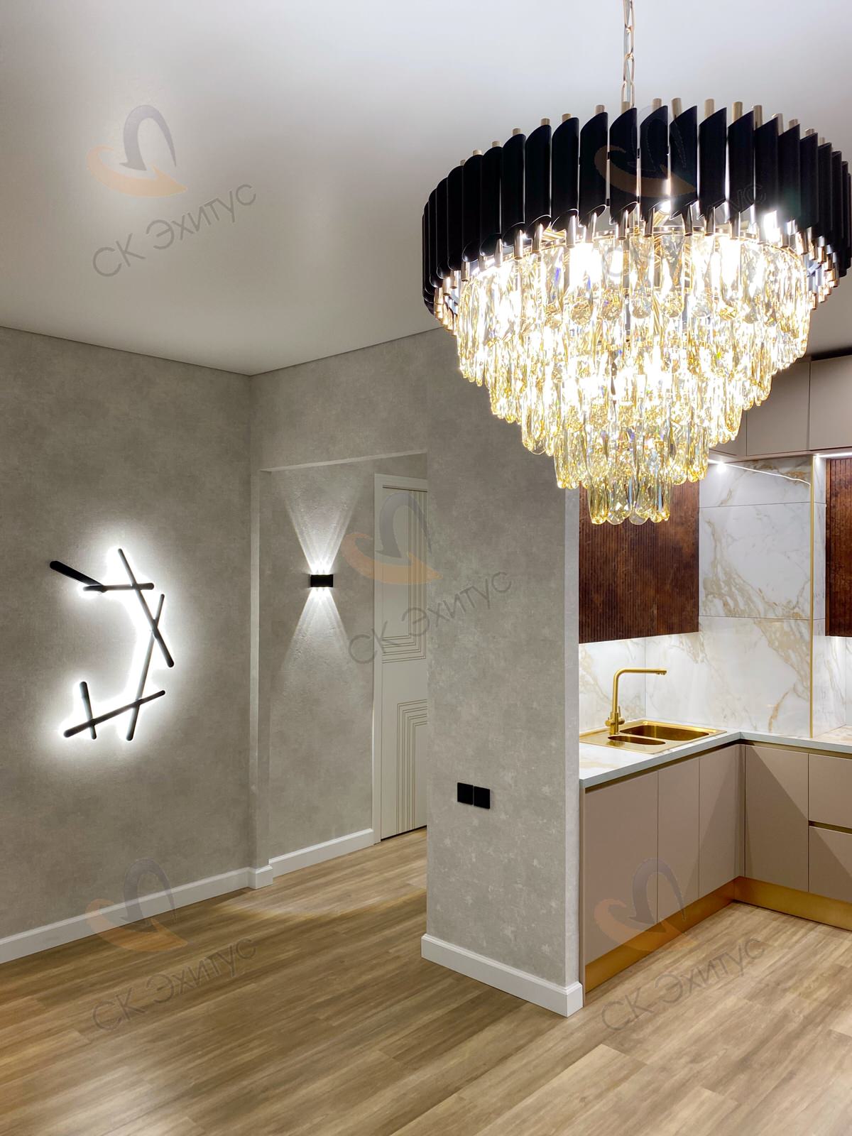 Ремонт 3-х комнатной квартиры в жилом комплексе "Duderhof Club"