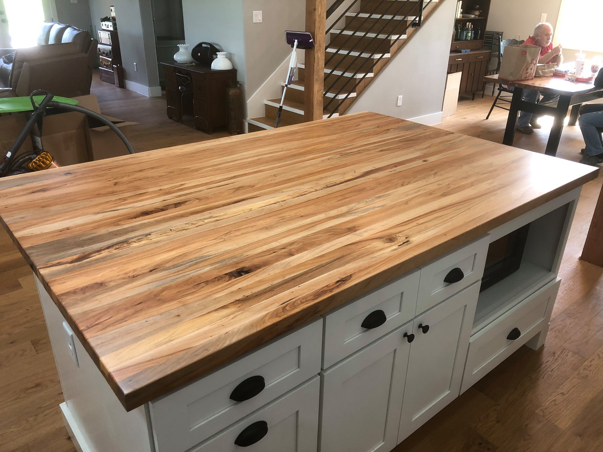Edge Grain Wood Countertops