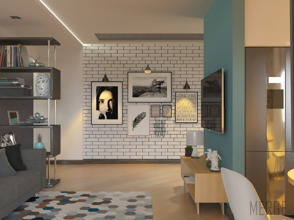 Реконструкция трехкомнатной квартиры в современном стиле. Вознесенск