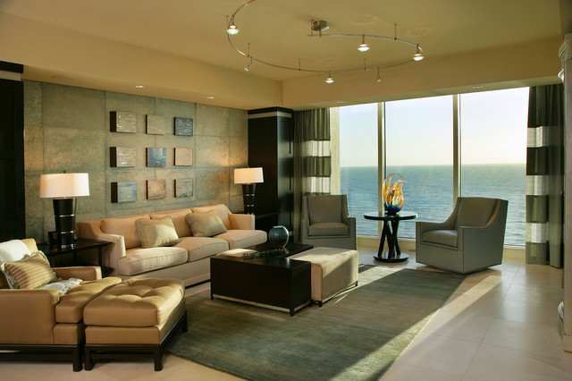 Private Residence trendy-dagligstue