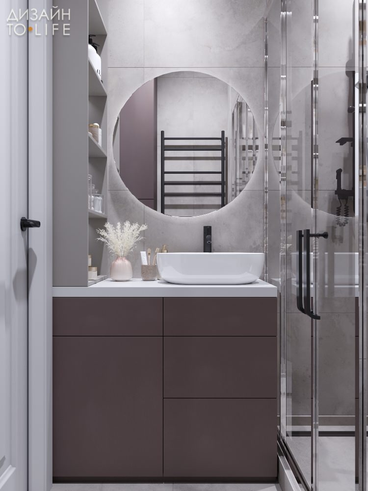 Двухкомнатная квартира в ЖК «Цивилизация» (дизайн)