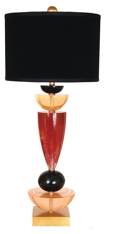 Contemporary Van Teal Alma 35" High Acrylic Table Lamp