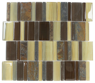 12"x12" Watson, Set of 11 - Contemporary - Wall And Floor Tile - by