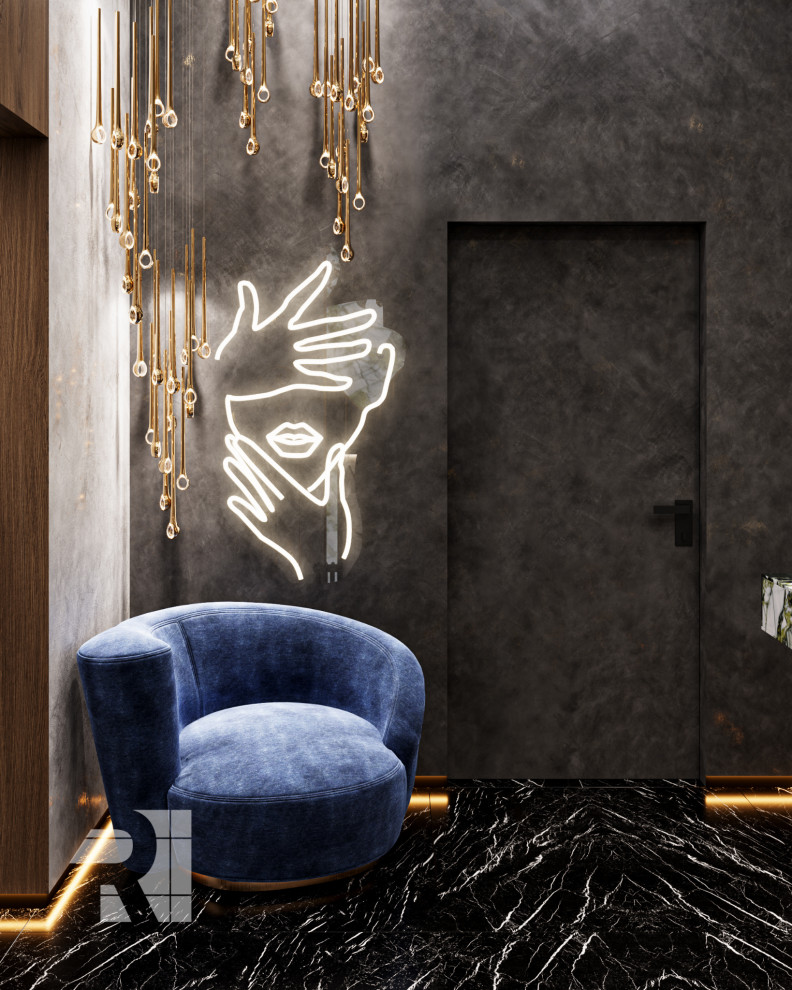 Дизайн салона красоты в стиле современный ар-деко