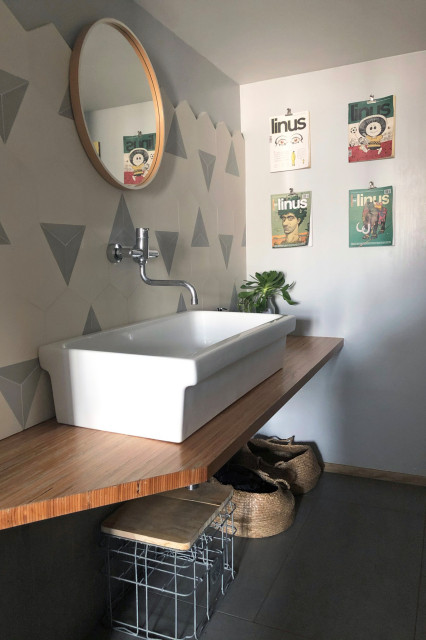 Casa studio Cedro modern-badrum