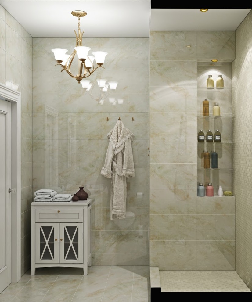 Дизайн-проект ванной комнаты от «Strekoza Design»