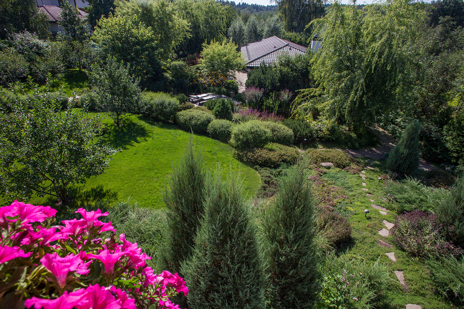 Garden of Elena Astashkina in Moscow Region