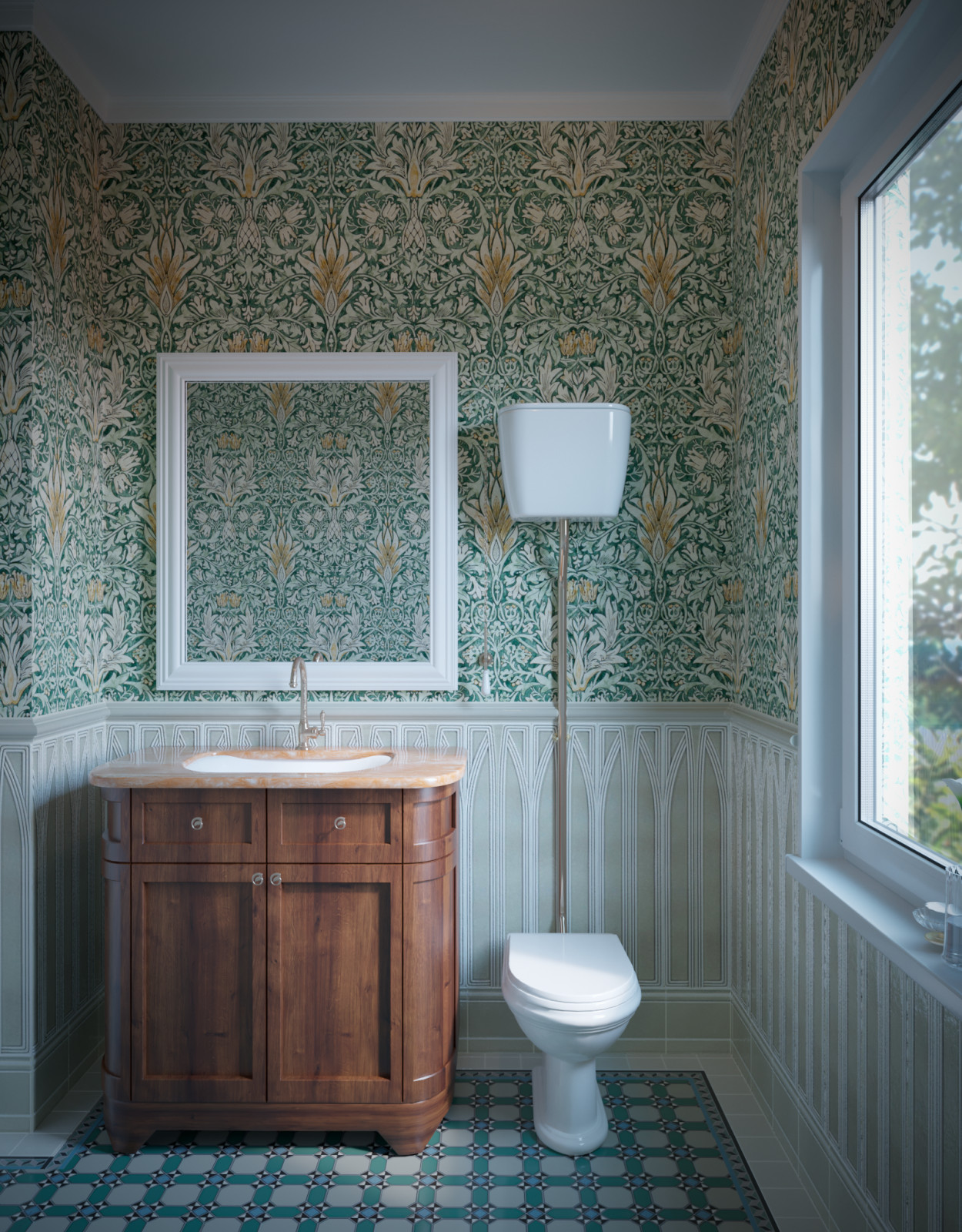 Ванные в доме на море