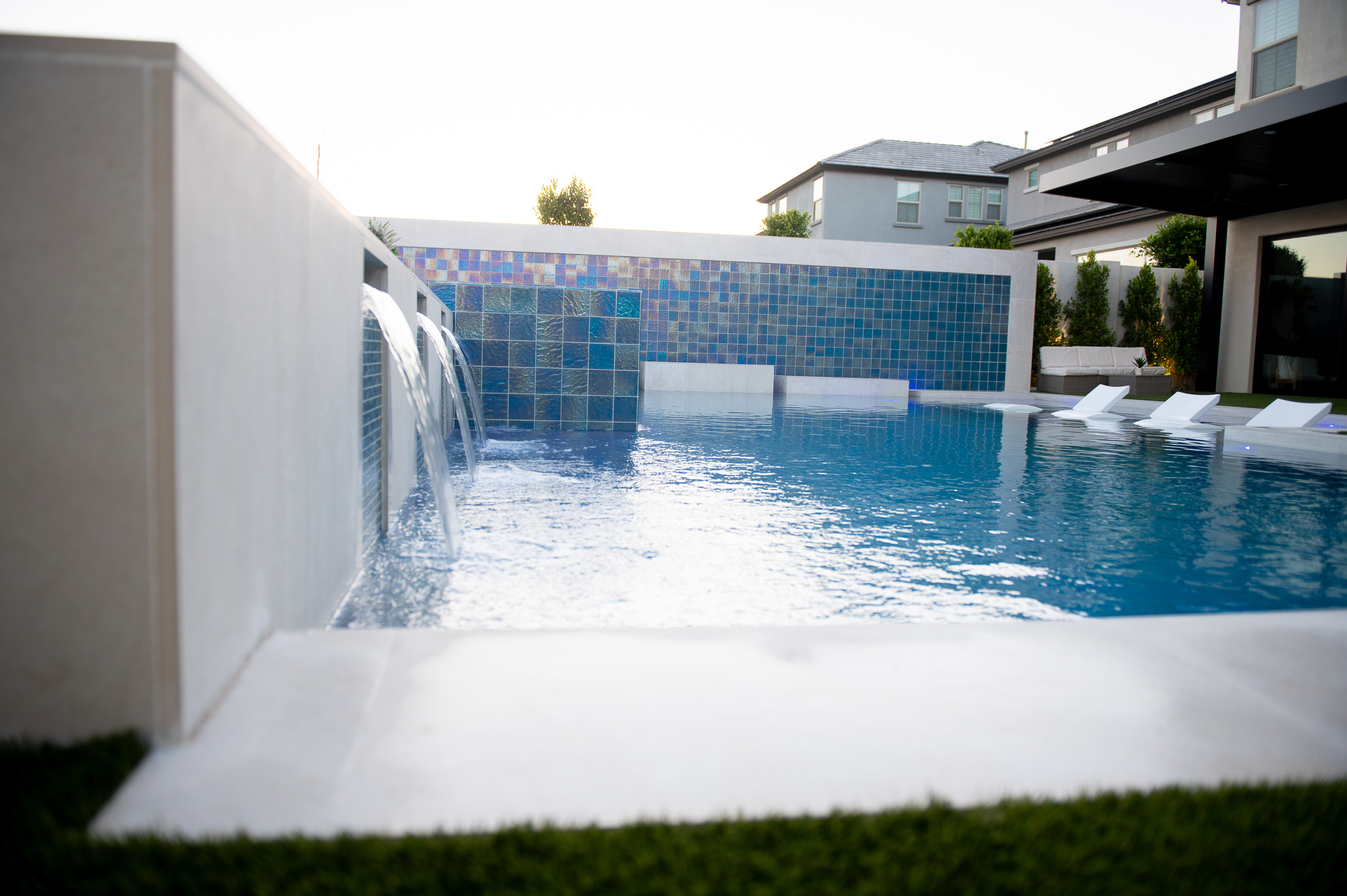Modern pool