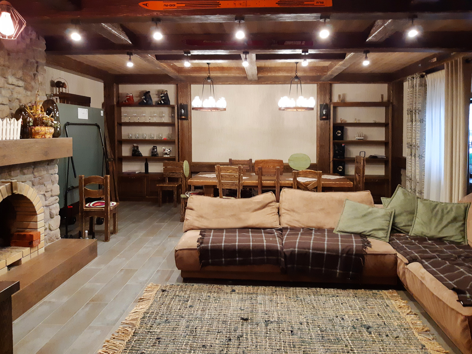 Гостиная для горнолыжников