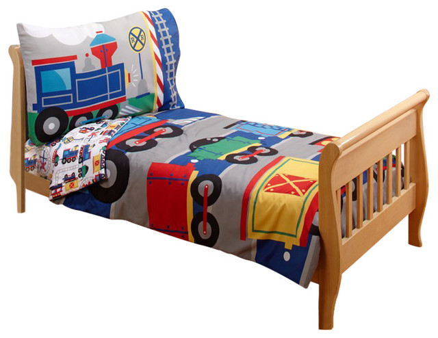 Choo 4 Piece Toddler Bedding Set