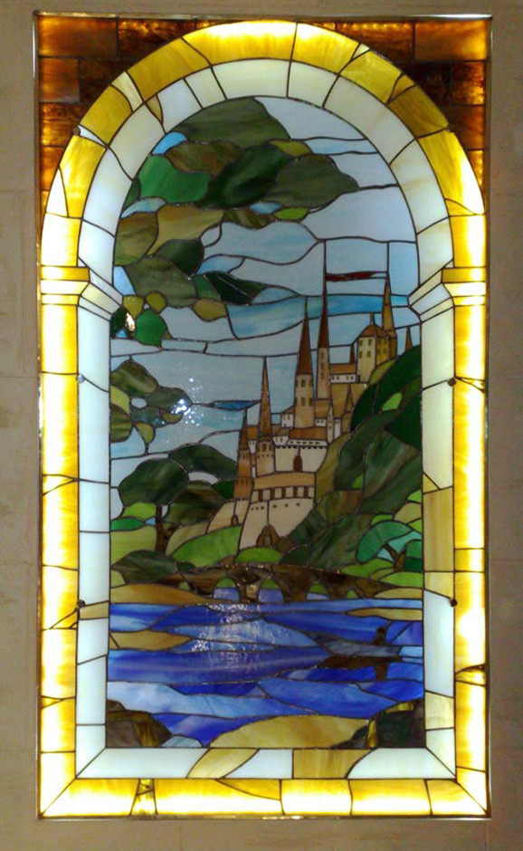 Витражные вставки