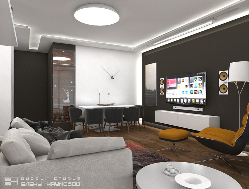 Проект 03 | Квартира для молодого отца с дочкой  | общая площадь 93 кв.м.