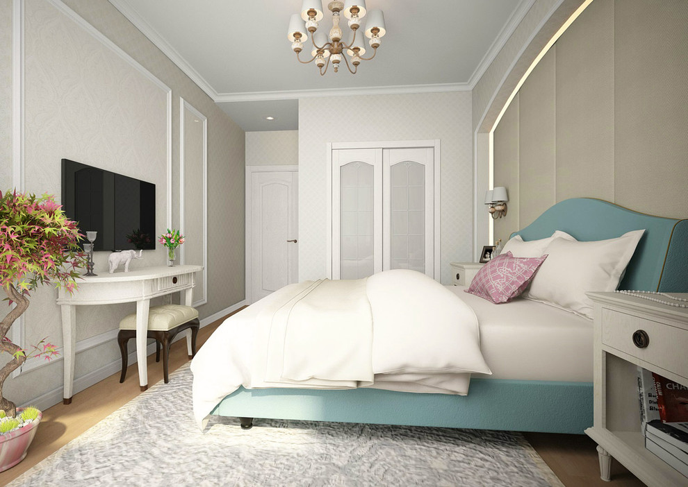 спальня в ЖК "Балтийская Жемчужина"