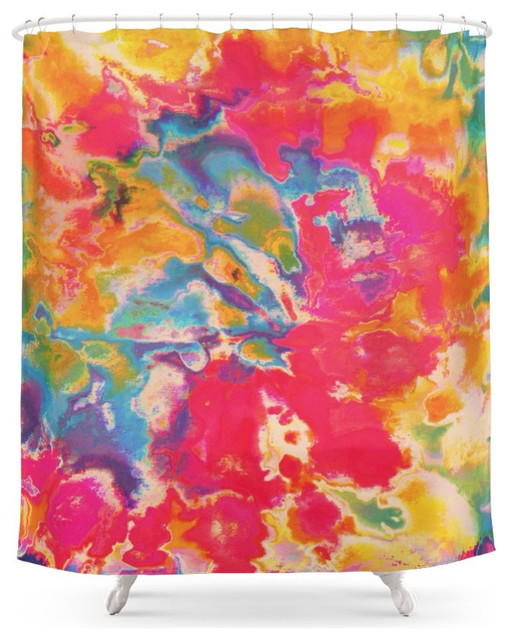 Tie Dye Shower Curtain Eclectic Shower Curtains By Society6