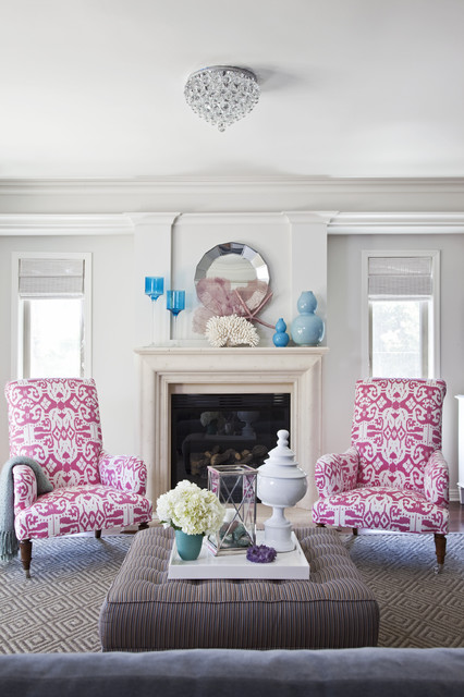 Emily Ruddo Design traditional-living-room