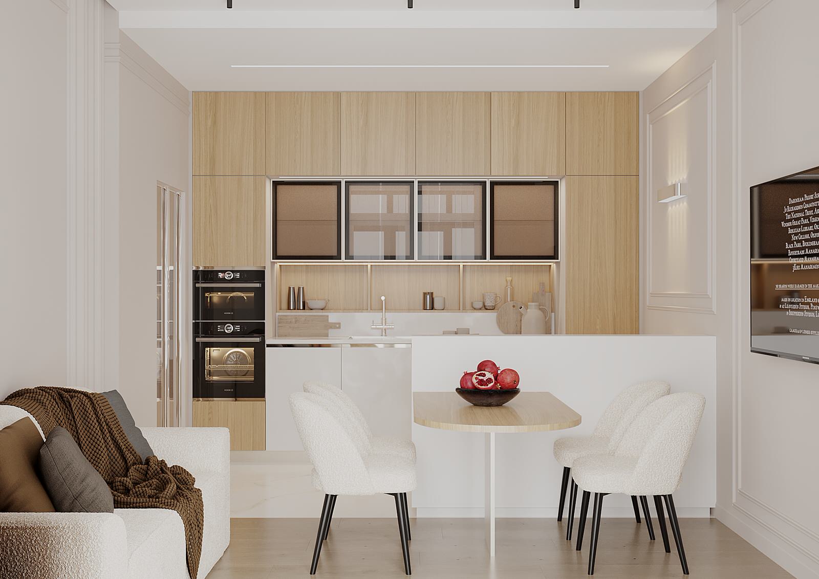 Дизайн-проект квартиры 62 м² в ЖК "Ожогино" | Тюмень