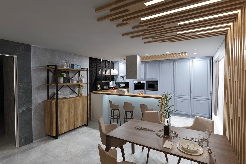 327 Дизайн проект частного дома в стиле Loft