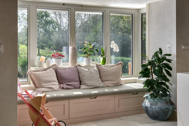 New Forest Barn Conversion moderne-koekken