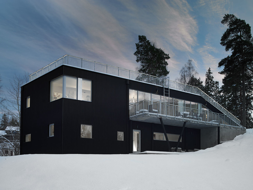 Design ideas for a contemporary exterior in Stockholm.