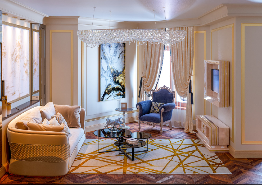 Дизайн евродвушки в ЖК Гранвиль