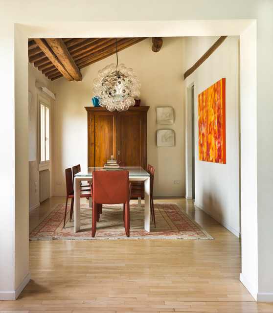 Attico contemporary-dining-room