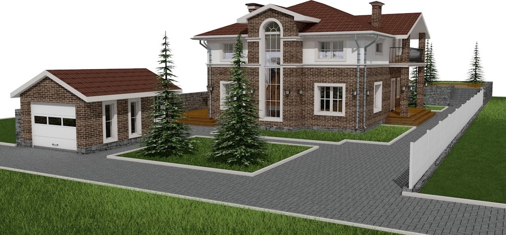 Дом с мансардным этажом в г.Севастополь (Крым)