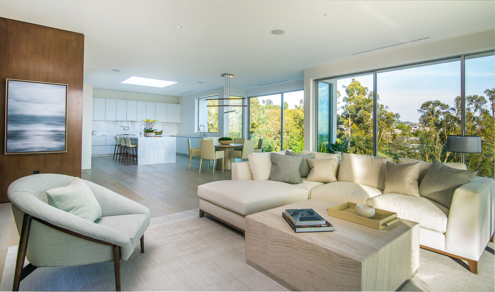 Beverly Hills Hillside Residence - Contemporary - Living Room - Los ...