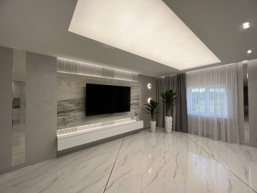 Дом с зоной барбекю