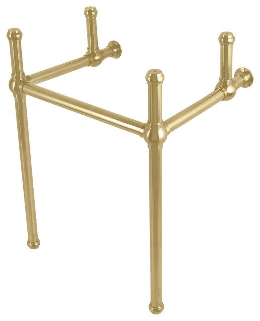 Kingston Brass VBH211833 Addington Brass Lavatory Console Legs Bathroom Sink And Faucet Parts