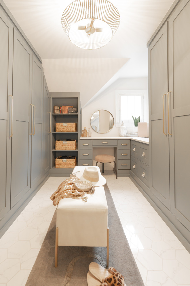 Harvey + Randolph - Closet - Detroit - by Clark and Aldine