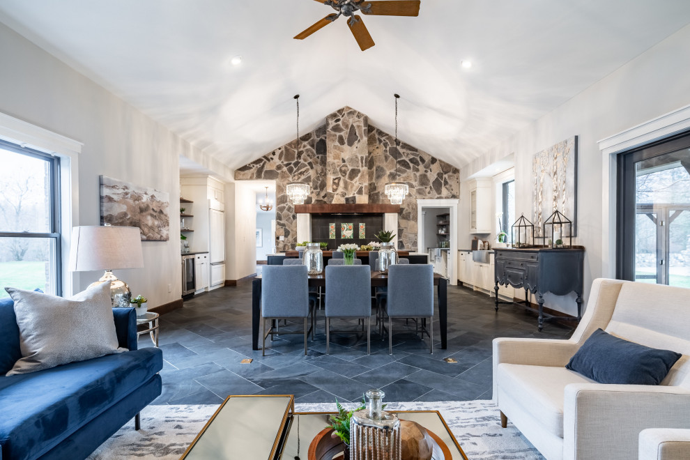 Caledon Modern Farmhouse Kitchen Toronto by Lori Pedersen Home