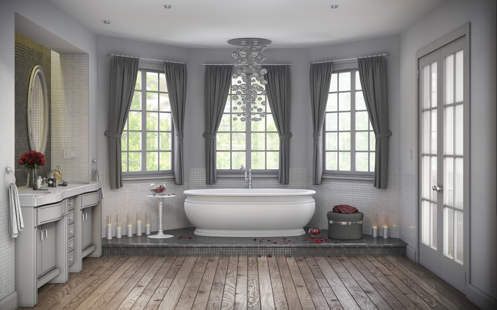 Olympian Отдельностоящая Каменная Ванна от Viva Lusso