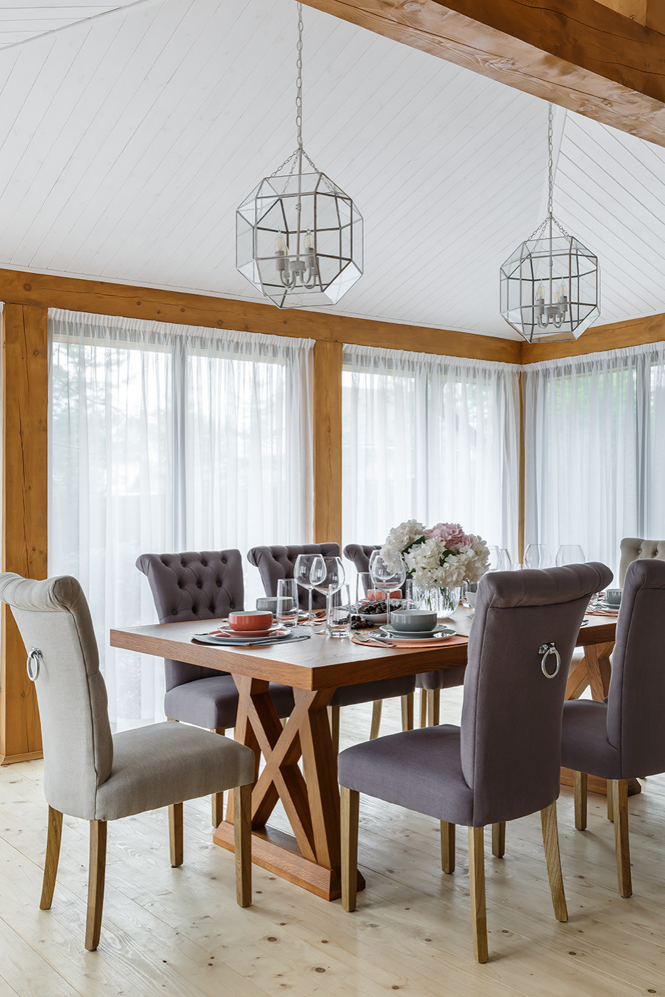 Летняя кухня с барбекю