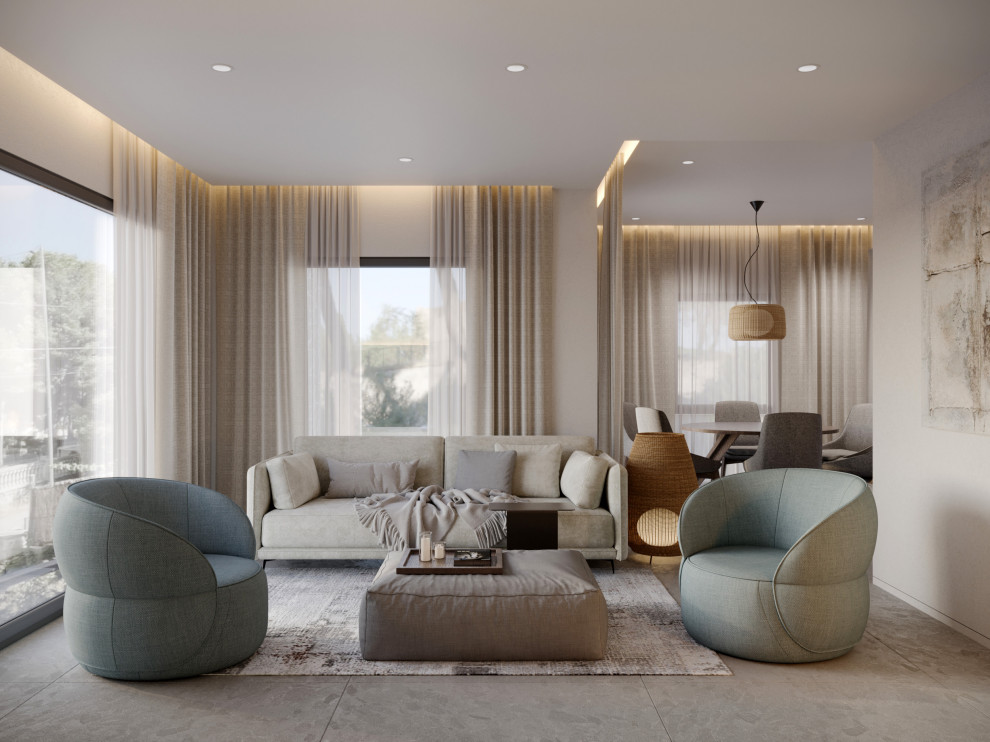 Интерьер дома 200 м2