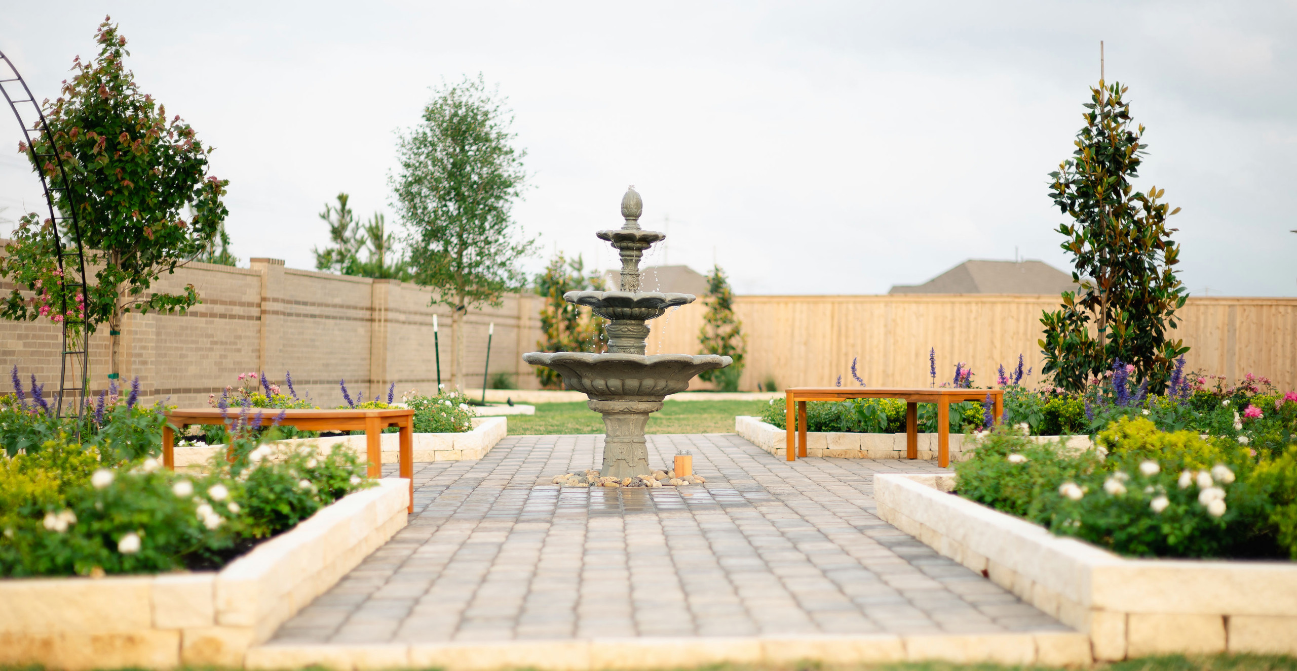 Elegant Landscape & Patio Design in Cypress