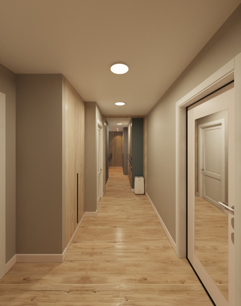 Минималистичный дизайн квартиры в Москве