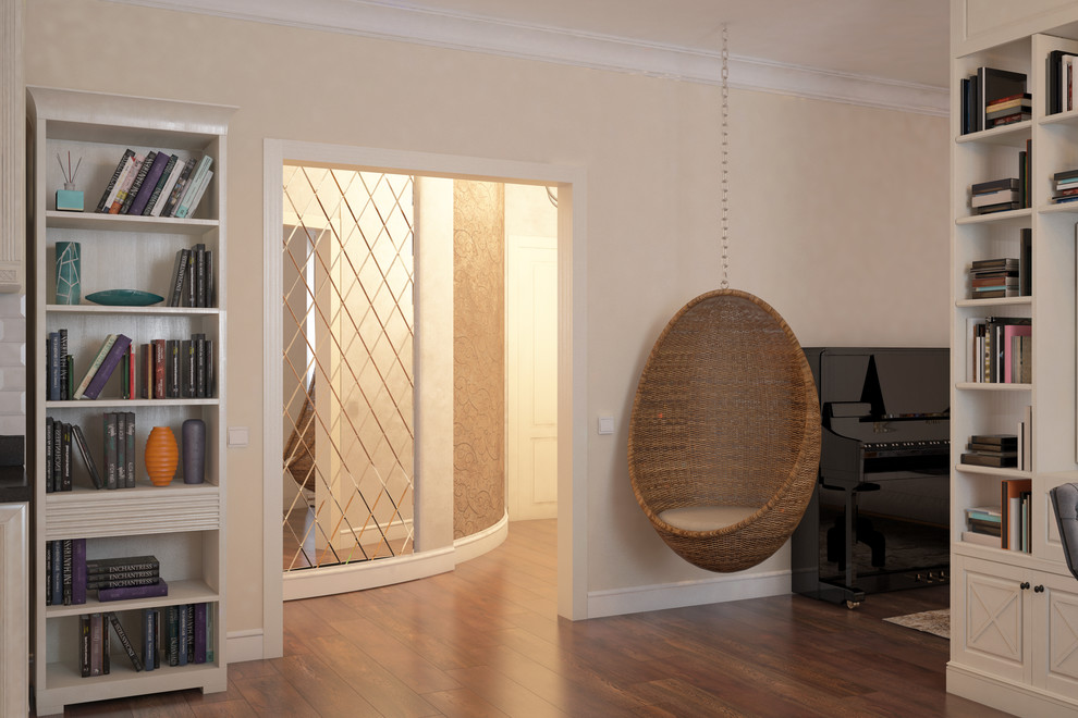 3d визуализация 2х комнатной квартиры для молодой пары