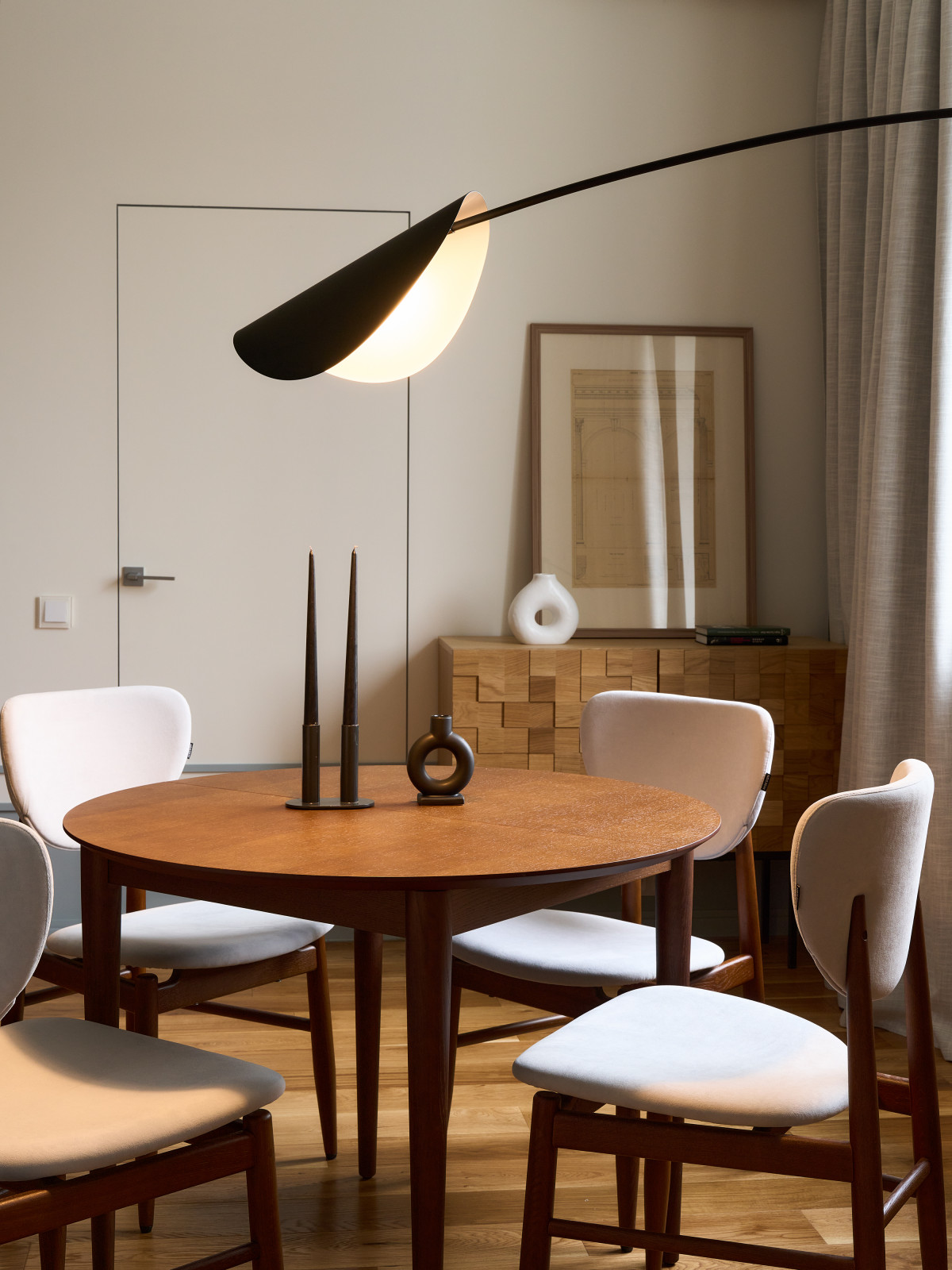 Квартира в Сталинском доме в Москве по проекту Марии Гуляевой