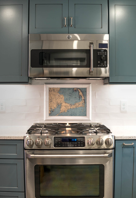 Oasis Blue Kitchen modern-kitchen