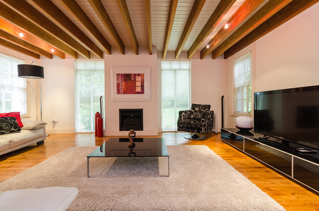 Modernised Country House in Ballymena farmhouse-living-room