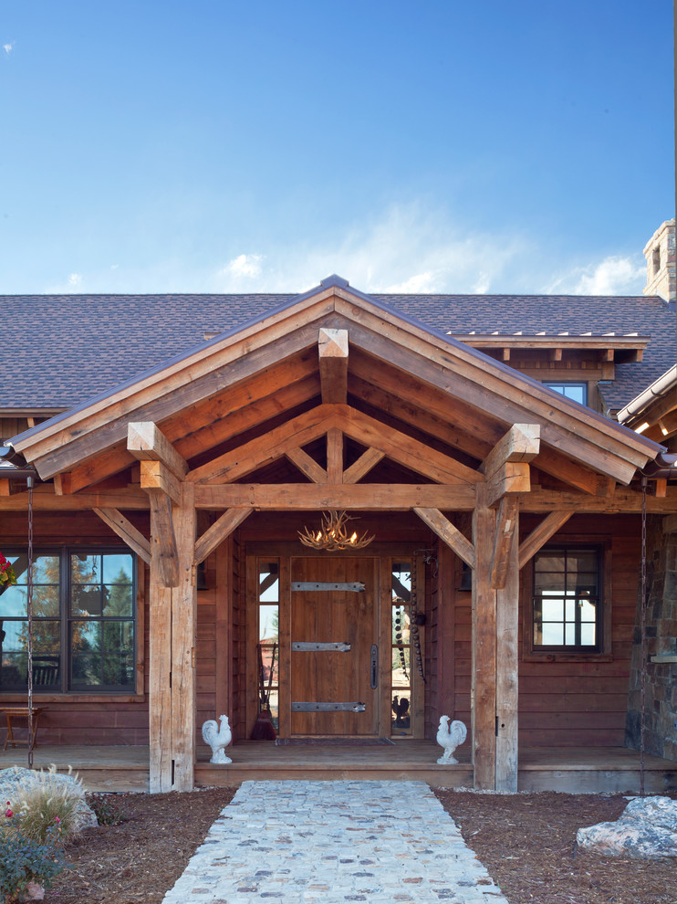 This is an example of a rustic home in Denver.