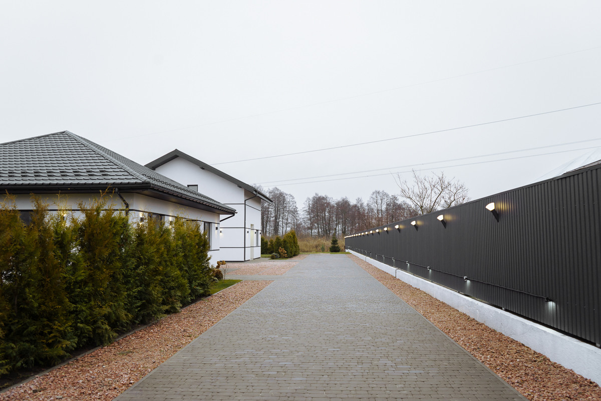 Build project. Cottege complex