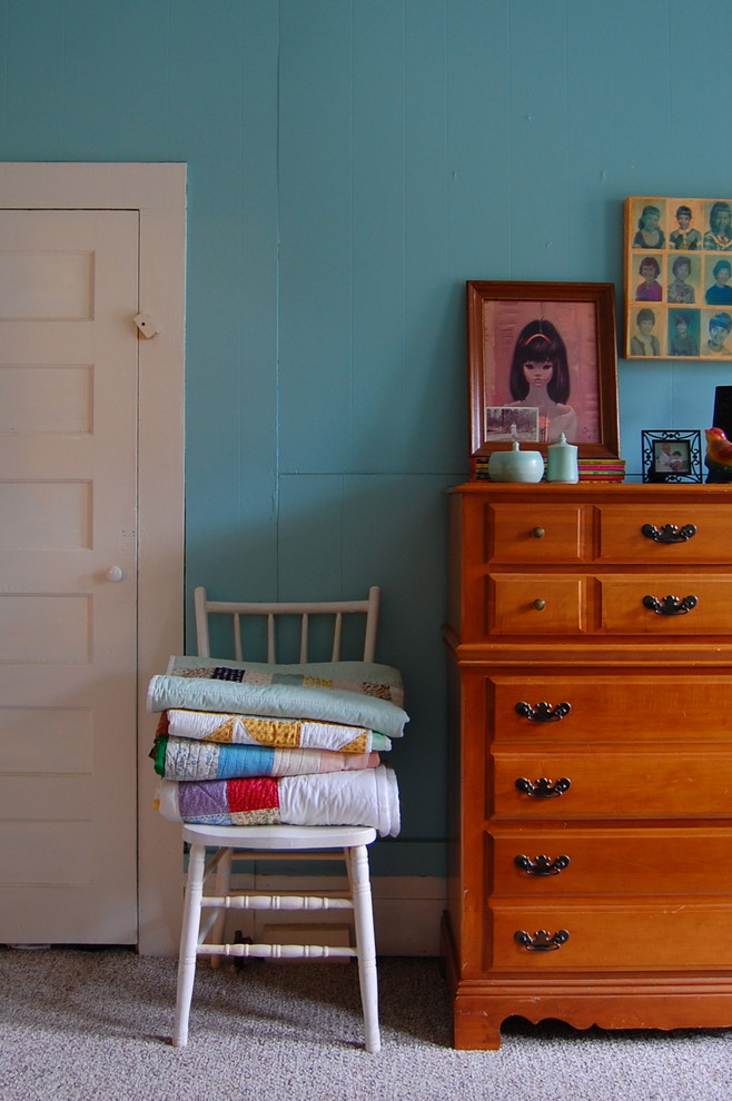 1950s bedroom photo in New York