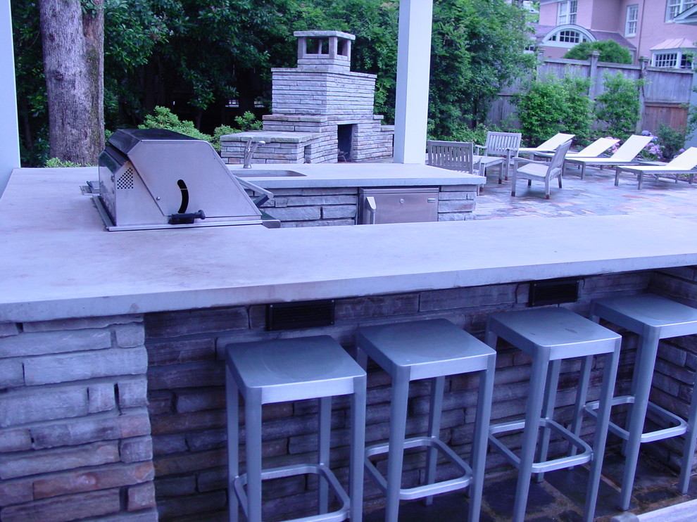 Concrete Countertops - Outdoors