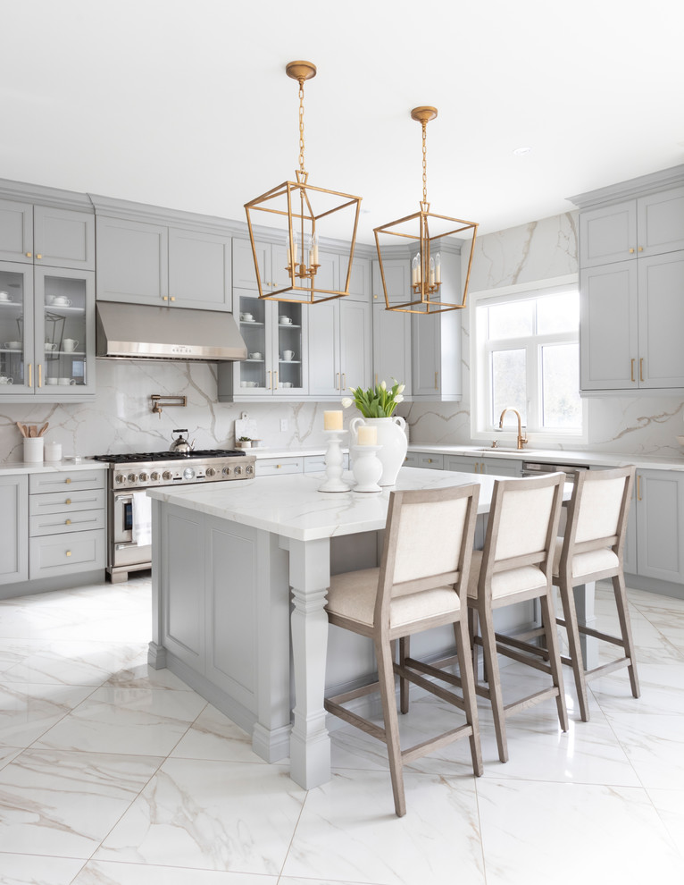 Burlwood - Contemporary - Kitchen - Toronto - by Jessica ...