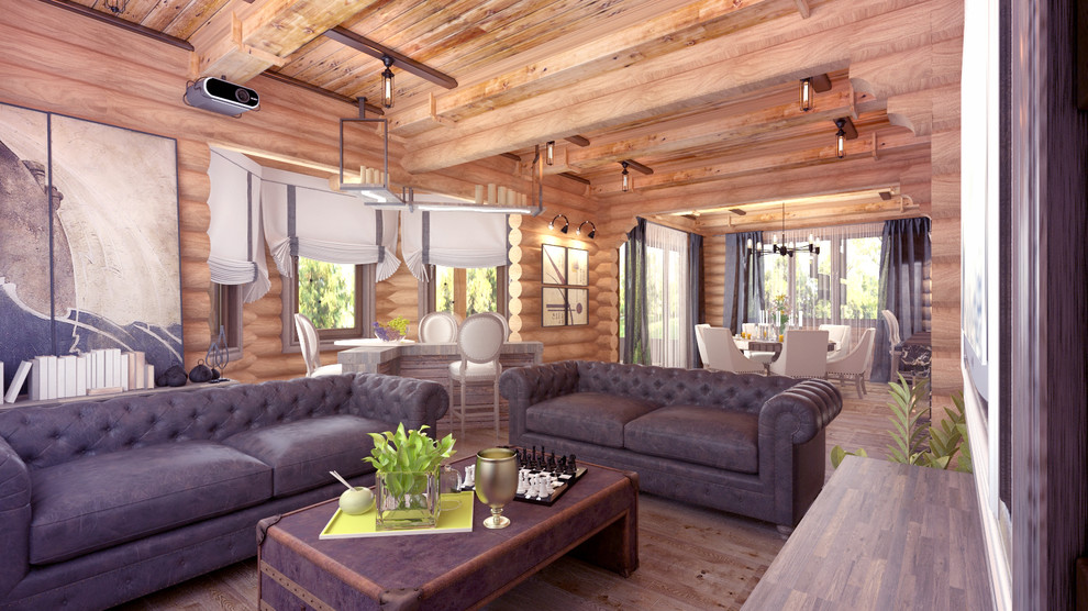 Лесной домик в стиле кантри