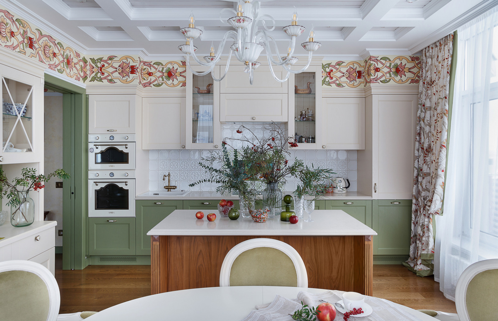 Квартира в русском стиле