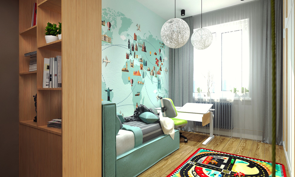 Современный интерьер квартиры для молодой девушки